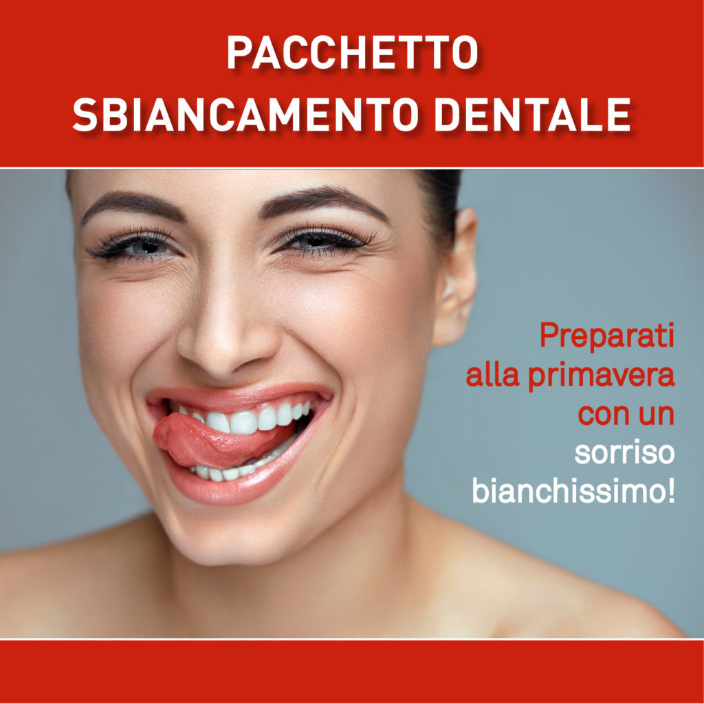 Promo sbiancamento per preparare il tuo sorriso alla primavera!