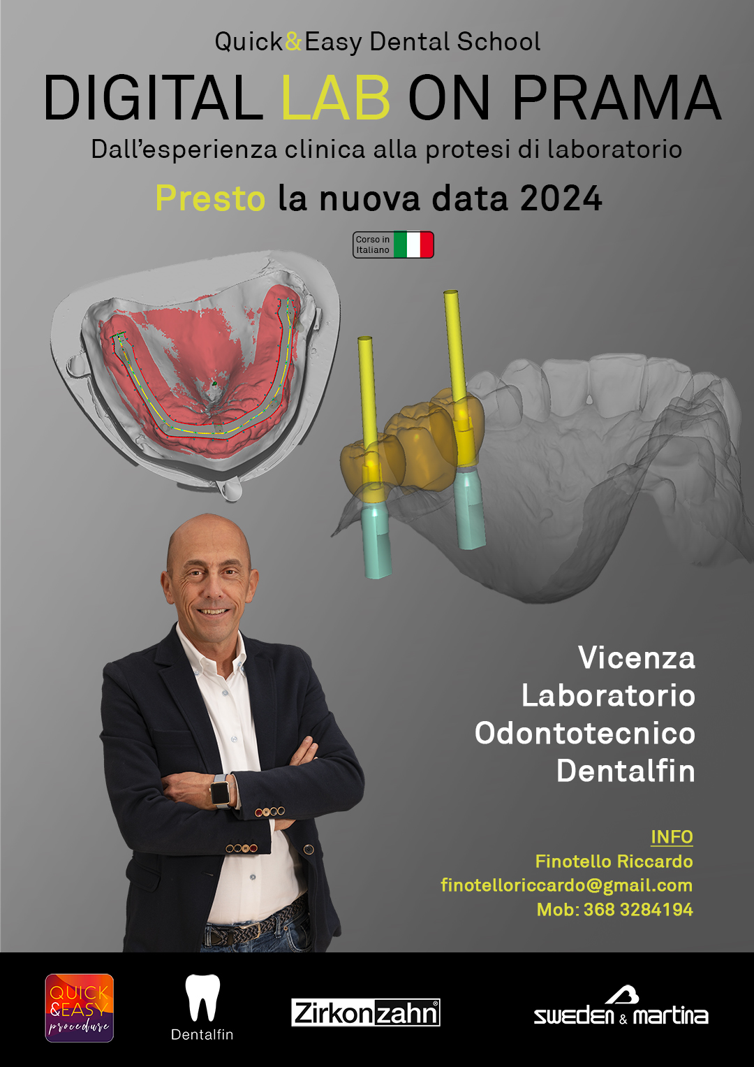 Corso per odontotecnici su impianti prama Vicenza