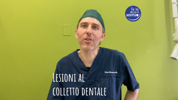 lesione al colletto dentale di origine non cariosa